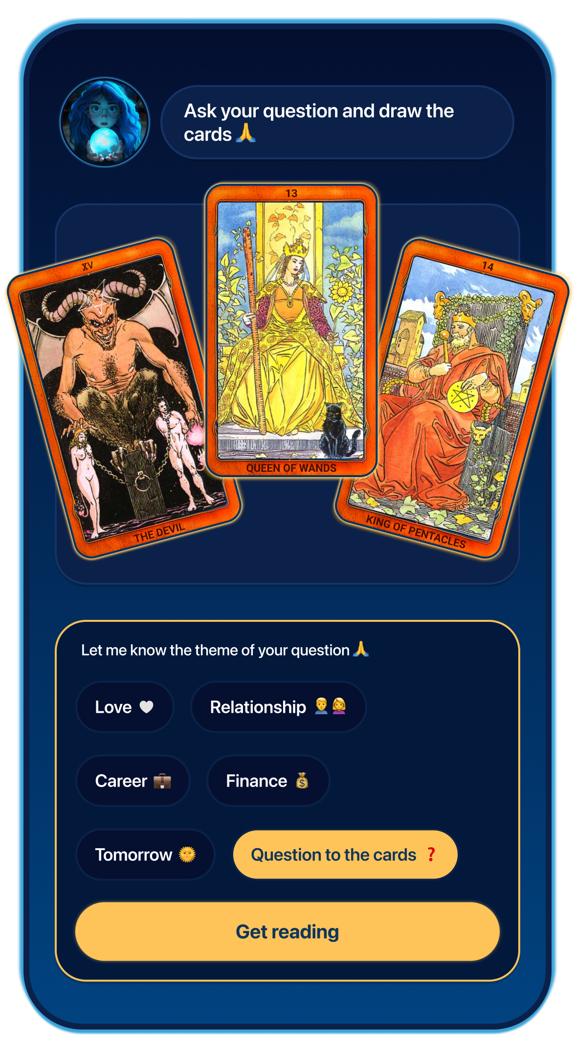 Tarot Reading Example